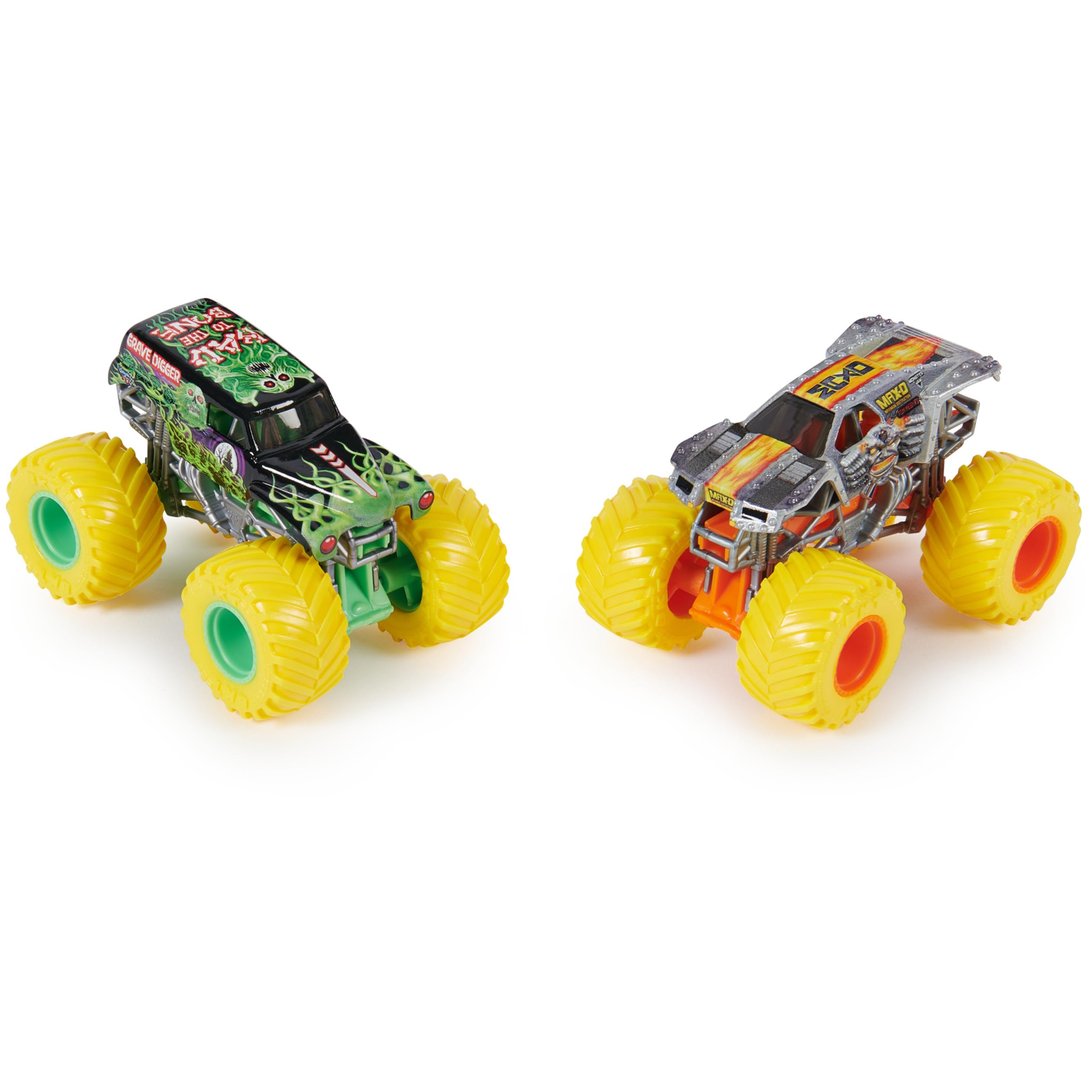 Amazon.co.jp: Monster Jam、公式Grave Digger Vs. Max Dダイカスト